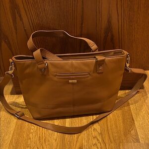 Thirty-One Tan Crossbody Bag